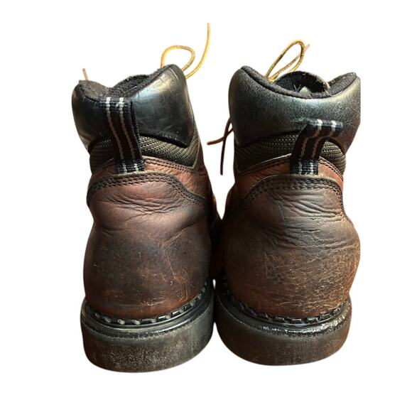 Red Wing boots DynaForce work boots 2E 926 soft toe brown leather sz men's 11.5 - Picture 6 of 11